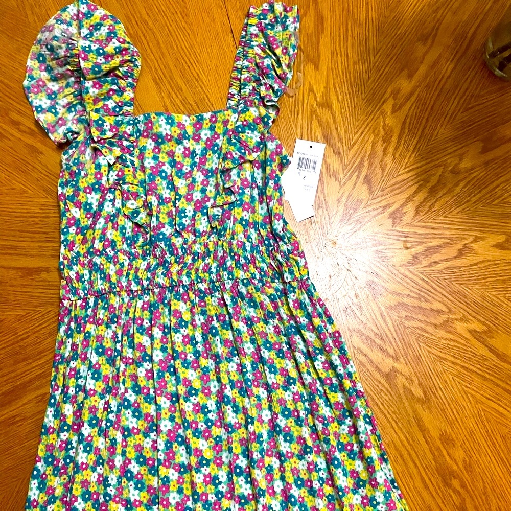 NWT: Smocked mini dress by Planet Gold